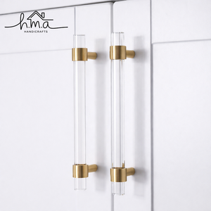 Tirador moderno de níquel para gabinetes con extremos redondos, tirador minimalista para cajones, tirador para muebles de cocina, armarios y puertas. - Product Image 3