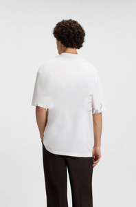 Camiseta Personalizada de Alta Calidad, 100% Algodón Tejido, Formal, Oversize, Lisa, Ecológica, para Hombre, Impresión DTG, Corte Cuadrado, Venta al Por Mayor - Product Image 4
