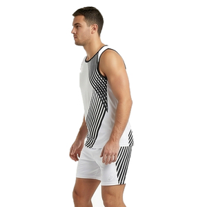 Custom Sublimation Printed Men Netball Jersey Sleeveless Tops Men’s Netball Jersey Football V-Neck Training Shirt - Product Image 5
