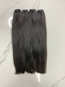 ผมต่อแบบมนุษย์ผมตรงกระดูกไม่ผ่านกระบวนการผมคน100% จากเวียดนาม - Product Image 5