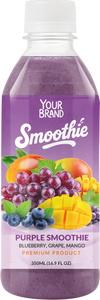Smoothie violet 500ml en bouteille, boisson au jus aromatisée naturellement, fabricant vietnamien, échantillons gratuits - design gratuit - prix compétitif - Product Image 2