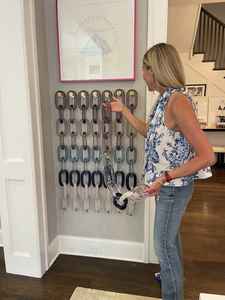 Paravent décoratif DIY pour la maison, écran mural suspendu, articles de décoration intérieure, maillons de chaîne en résine acrylique de qualité supérieure pour rideau de porte - Product Image 2