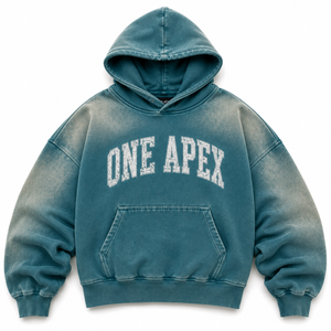 เสื้อฮู้ดโอเวอร์ไซส์สำหรับผู้หญิง ONE APEX ผ้าฟลีซเนื้อหนานุ่ม ระบายอากาศได้ดี ซับในอย่างดี สไตล์วินเทจ ลุคซักย้อนยุค เหมาะสำหรับฤดูหนาว - Product Image 2
