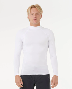 Maillot de compression Rashguard uni à manches longues, protection UV, séchage rapide, extensible, respirant, léger, ajusté pour MMA, BJJ, surf, pêche - Product Image 1