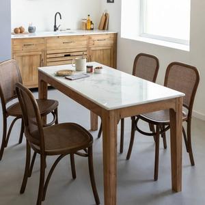 โต๊ะรับประทานอาหารวานดานา โซลาซ อัลตร้า ทำจากไม้มะม่วงและหินอ่อน - Product Image 1