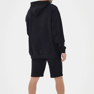 Sweat à capuche oversize en molleton 100 % coton de haute qualité, style streetwear, épais, anti-boulochage, 500g, épaules tombantes, avec poche, pour homme - Product Image 6