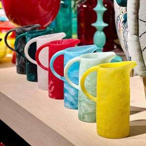 Premium Quality Resin Water Pitcher Jugs in Multi Colors for <b>Tea</b> Pots & <b>Kettles</b> Handmade Collection Trustpass - Product Image 2