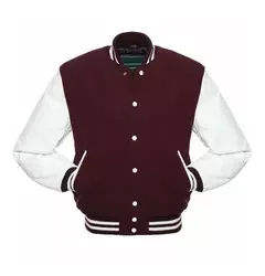 Chaqueta Varsity para Hombre de Calidad Superior con Logotipo Personalizado Bordado, Diseño Letterman a la Moda, Bordado Chenille, 100% Algodón - Product Image 4