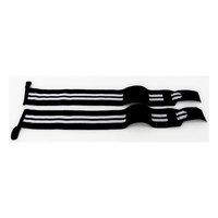 Bandes de poignet de musculation robustes pour la gym, soutien des poignets, entraînement fitness, sangles de levage pour la musculation, polyester personnalisé en gros