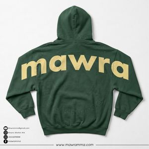 Sudadera con capucha extragrande de invierno al por mayor, de alta calidad, con logotipo impreso y bordado personalizado, 100% algodón, tejido de felpa, para unisex. - Product Image 4