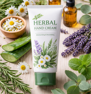 Crema de Manos Herbal al por Mayor Enriquecida con Manteca de Karité, Fórmula de Reparación Profunda para Manos Secas y Dañadas, Marca Privada OEM ODM Disponible - Product Image 1