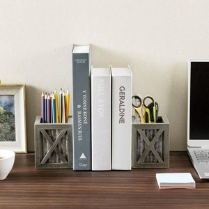 Sujetalibros Metálico Compacto y Ahorrador de Espacio, Perfil Delgado con Base Resistente, Ideal para una Organización Ordenada de Escritorio y Estantería, Estilo Industrial - Product Image 6