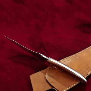Cuchillos de Hoja Fija de Acero de Estilo Único, Calidad Premium, Mango de Madera Sostenible, OEM - Product Image 4