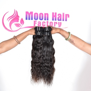 Extensions de cheveux humains 100% naturels, couleur noire, qualité Remy, ondulés, doux, lisses, sans nœuds, pour femmes, vente en gros - Product Image 4