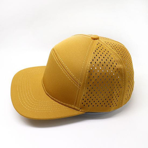 Casquette de sport ajustée en maille, casquette trucker fermée à l'arrière, casquettes de baseball brodées, casquettes ajustées avec logo personnalisé - Product Image 4