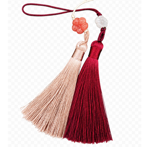 Korean Traditional Floral Tassel Norigae Acrylic Ornament <b>Graduation</b> Christmas <b>Decorative</b> Pendant Gift Wrapping Lucky - Product Image 6