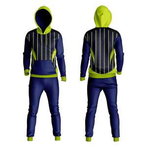 ขนาดที่เหมาะสม สามารถใส่รูปภาพของคุณได้ตามสั่ง ขายส่งเสื้อซับลิเมชั่นสำหรับฝึกซ้อม ชุดวอร์มผู้ชายแบบเรียบ ชุดวอร์มกีฬา - Product Image 4