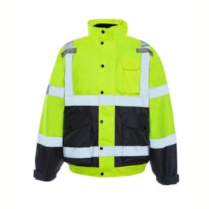 Chaqueta de Alta Visibilidad Premium, Ropa de Trabajo de Seguridad Reflectante, Logotipo Personalizado, Proveedor OEM, Chaqueta Impermeable para Construcción Industrial - Product Image 3