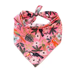 Wholesale Bandana Square Scarves Women Hair <b>Head</b> Custom Print Cotton England <b>Style</b> Four Seasons Fashion Accessories - Product Image 1