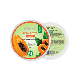 Crema Corporal Humectante e Iluminadora con Infusión de Papaya Natural FENNEL 200g para Todo Tipo de Piel - Product Image 3