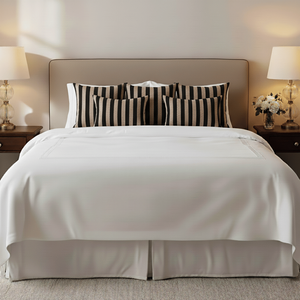 SOGA Modern Checkered <b>Black</b> Tan Striped Decorative <b>Cushions</b> 6PC Pillow <b>Cover</b> Set-45cm Square 30x50cm Living Room Sofas - Product Image 4