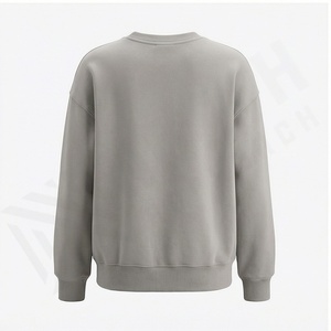 Sudadera de lana antiarrugas sólida de invierno unisex personalizada, de longitud regular Sudadera con capucha, servicio OEM nuevo - Product Image 3