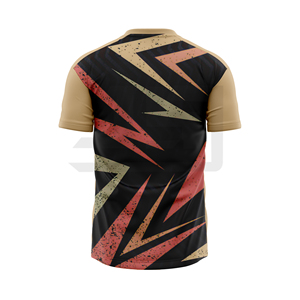 High Performance 100% Cotton Soccer Jersey Lightweight Anti-Bacterial Quick Dry Durable <b>Print</b> for <b>Football</b> Teams Fitness Match - Product Image 2