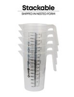 Jugs de mesure manuels pratiques avec transfert de liquide ultra-précis, capacité de 1000 ml pour applications aérospatiales
