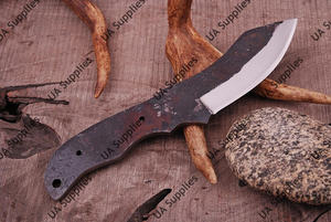 Cuchillo OEM en Blanco de Acero al Carbono 1095 Rock Hard, Hoja Forjada de Espiga Completa, Estilo Vintage, Fácil de Transportar, para Camping, Senderismo, Pesca y Desollado - Product Image 6