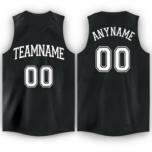 Maillot de basket-ball personnalisable 100% polyester pour hommes, personnalisé avec logo, taille plus, design respirant pour l'entraînement estival - Product Image 6
