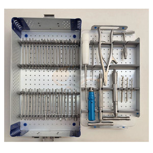 Juego de Destornilladores y Extractores Quirúrgicos Ortopédicos Manuales de Acero Inoxidable, Kit de Instrumentos Reutilizables para la Extracción de Tornillos Óseos - Product Image 5