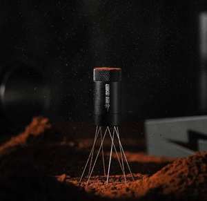 Herramienta mezcladora de café WDT mejorada, serie Black Lightning, distribuidor de café molido para configuración de barista en casa - Product Image 2