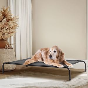 Cuccia per Cani XL Ovale in Lino 127x79x20 cm, Letto per Animali Domestici in Cotone alla Moda, Rimovibile e Lavabile per Interni, Primavera e Inverno - Product Image 2