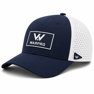 WARPRO Snapback Cap 6-Panel Adjustable Breathable Mesh Back with Embroidery Logo for Outdoor Use Wholesale - Product Image 1