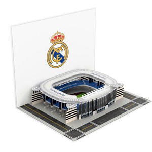 Tarjeta de Felicitación 3D Pop-Up Personalizada al por Mayor con Diseño de Estadio para Graduación y Cumpleaños, Impresión Digital, Papel con Barnizado Mate, Rectangular - Product Image 4