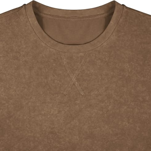 เสื้อยืดคอกลมผ้าฝ้ายเนื้อหนา 200 กรัม ทรงสปอร์ต ลุคสบายๆ ระบายอากาศได้ดี สำหรับผู้ชาย - Product Image 4