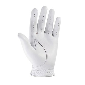 Gant de golf en cuir Cabretta blanc, main droite, à enfiler, antidérapant, unisexe, taille S - Product Image 2