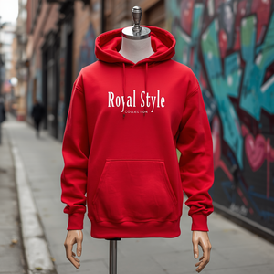 Colección Royal Style, Sudadera con Capucha Estampada de Invierno para Tallas Grandes, Sudadera de Poliéster Premium, Estilo Urbano, Talla Grande, OEM - Product Image 2