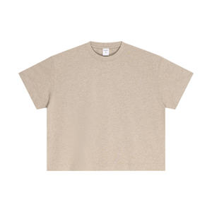 T-shirt surdimensionné pour homme avec logo personnalisé, coupe ample, imprimé DTG, 100% coton respirant, streetwear - Product Image 6