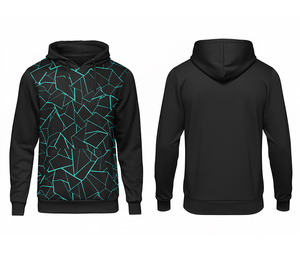 Sweat à capuche entièrement sublimé, design personnalisé pour équipe sportive – Sweat à capuche personnalisé pour équipe, vêtements d'entraînement pour hommes, femmes et jeunes, veste à capuche de sport - Product Image 4