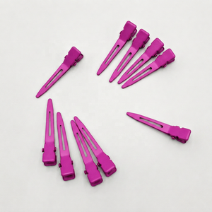 Pinces à extensions capillaires bleues en acier inoxydable pour tissages à clipser et mèches à coudre – Outils d'extension capillaire - Product Image 3