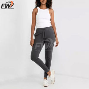 Pantalons de jogging amples et décontractés de haute qualité pour femmes, pantalons cargo gris, pantalons larges, pantalons de survêtement pour femmes - Product Image 2