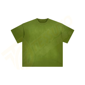 Custom Heavyweight 100% Cotton Boxy Fit T-Shirt | <b>Acid</b> Wash Vintage Oversized Tee | <b>Drop</b> Shoulder Blank T Shirt for Men - Product Image 4