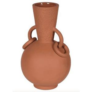 Vase à fleurs moderne en métal noir mat, style nordique minimaliste, en fer, pour décoration de maison, salon, centres de table de mariage - Product Image 5