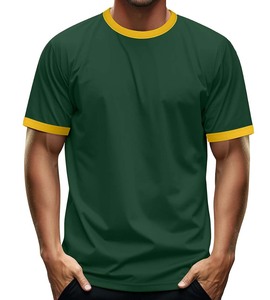 Wholesale High Quality <b>Men's</b> T-Shirts 100% Cotton <b>Fleece</b> O-Neck Regular Fit Custom <b>Top</b> Comfortable Breathable Eco-Friendly - Product Image 3