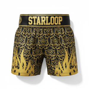 Custom Printing Professional Sublimation Print Customizable Material Boxing Shorts for MMA <b>Grappling</b> Fighting-Customizable Color - Product Image 1