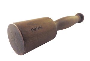 Écraseur à purée en bois fait main à partir d'un seul bloc de bois, lot de 2 cuillères royales - Product Image 3