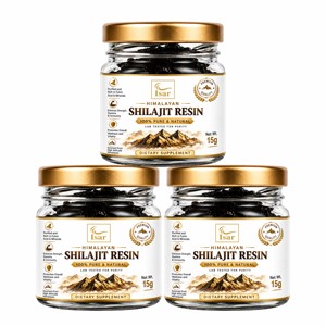 Résine de Shilajit 100% naturelle haute puissance 15g, pure de l'Himalaya, riche en antioxydants et minéraux, favorise l'énergie - Product Image 2