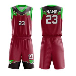Ensemble de maillots de basket-ball réversibles personnalisés de qualité supérieure, couleurs uniques, logo imprimé, uniforme de basket-ball pour jeunes hommes, nouveau modèle - Product Image 2
