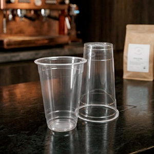 Vente en gros de gobelets en plastique jetables de 12 oz et 16 oz avec couvercles, gobelets en PP pour café glacé, thé et jus - Product Image 3